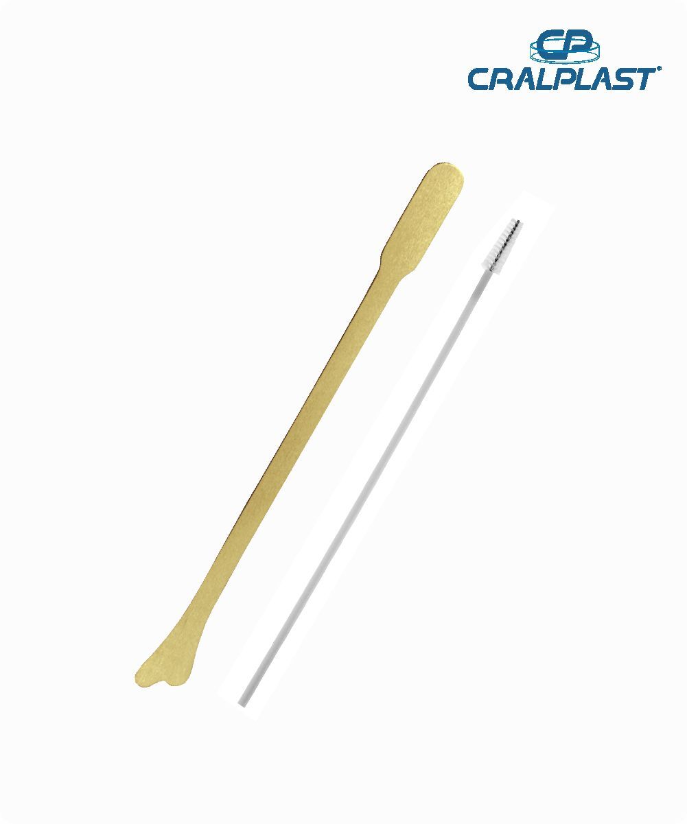 Kit citologia I não estéril madeira